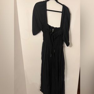 Free People Oasis Midi ruffle  dress